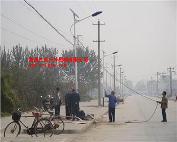 甘肅太陽能路燈亮化照明-甘肅西安戶縣重點戶外照明工程