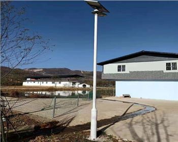 甘肅成縣一體化太陽能路燈